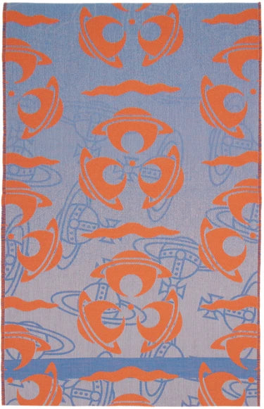 
                      
                        Vivienne Westwood Parade Orb Sky Blue Scarf
                      
                    