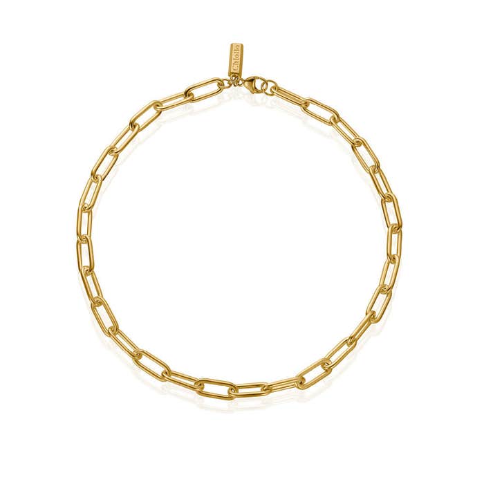 ChloBo Couture Gold Medium Link Necklace