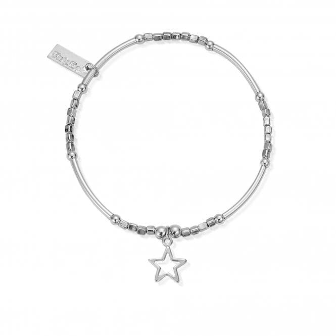 ChloBo Mini Noodle Cube Small Open Star Charm