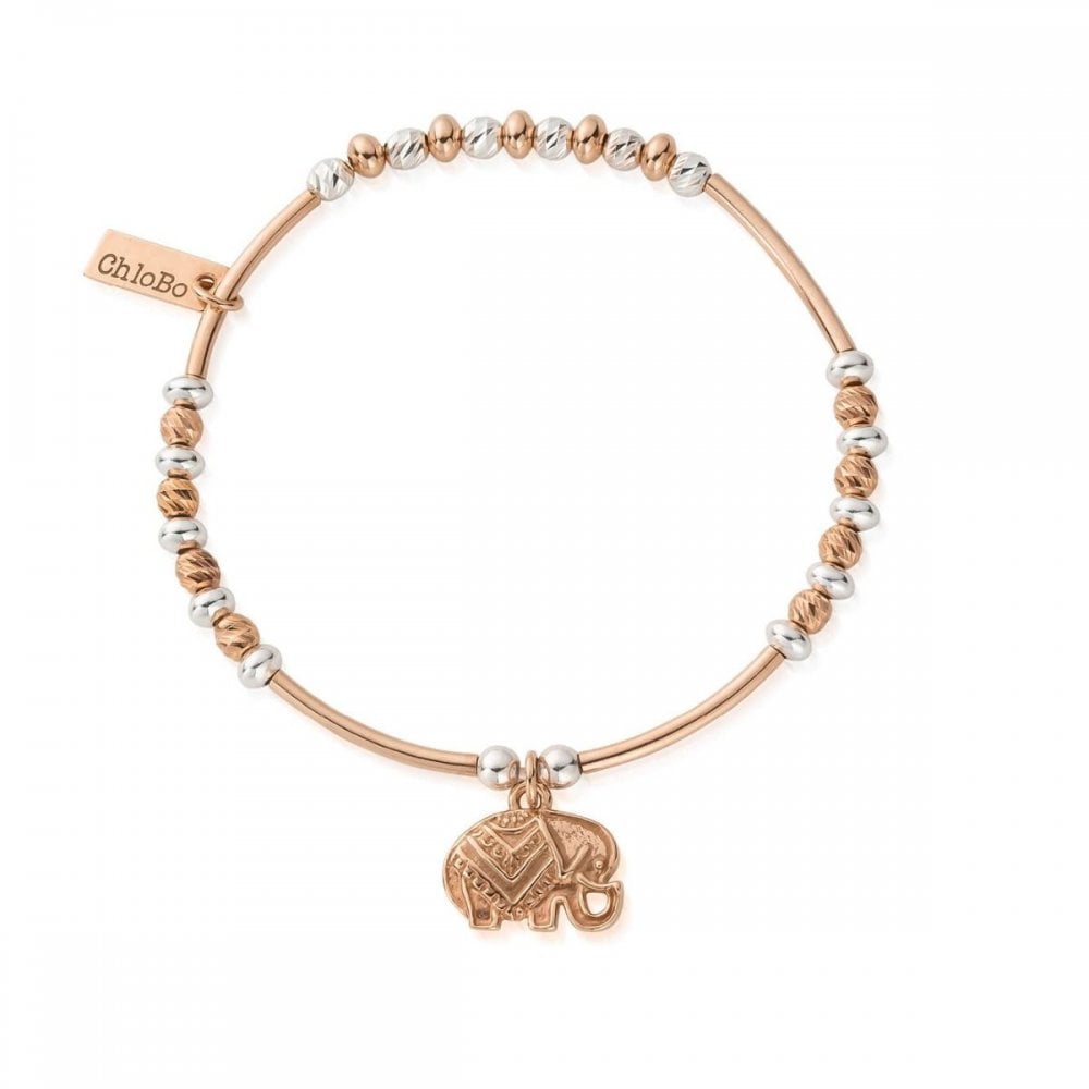 ChloBo Elephant Rose Gold Bracelet