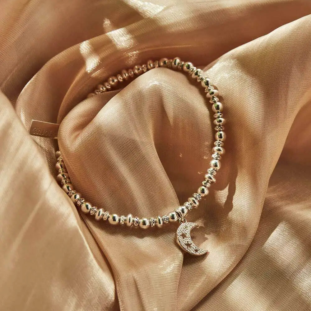 
                      
                        Chlobo Didi Sparkle Starry Moon Bracelet Silver
                      
                    