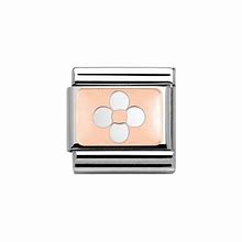 Nomination Classic Rose Gold Flower Charm