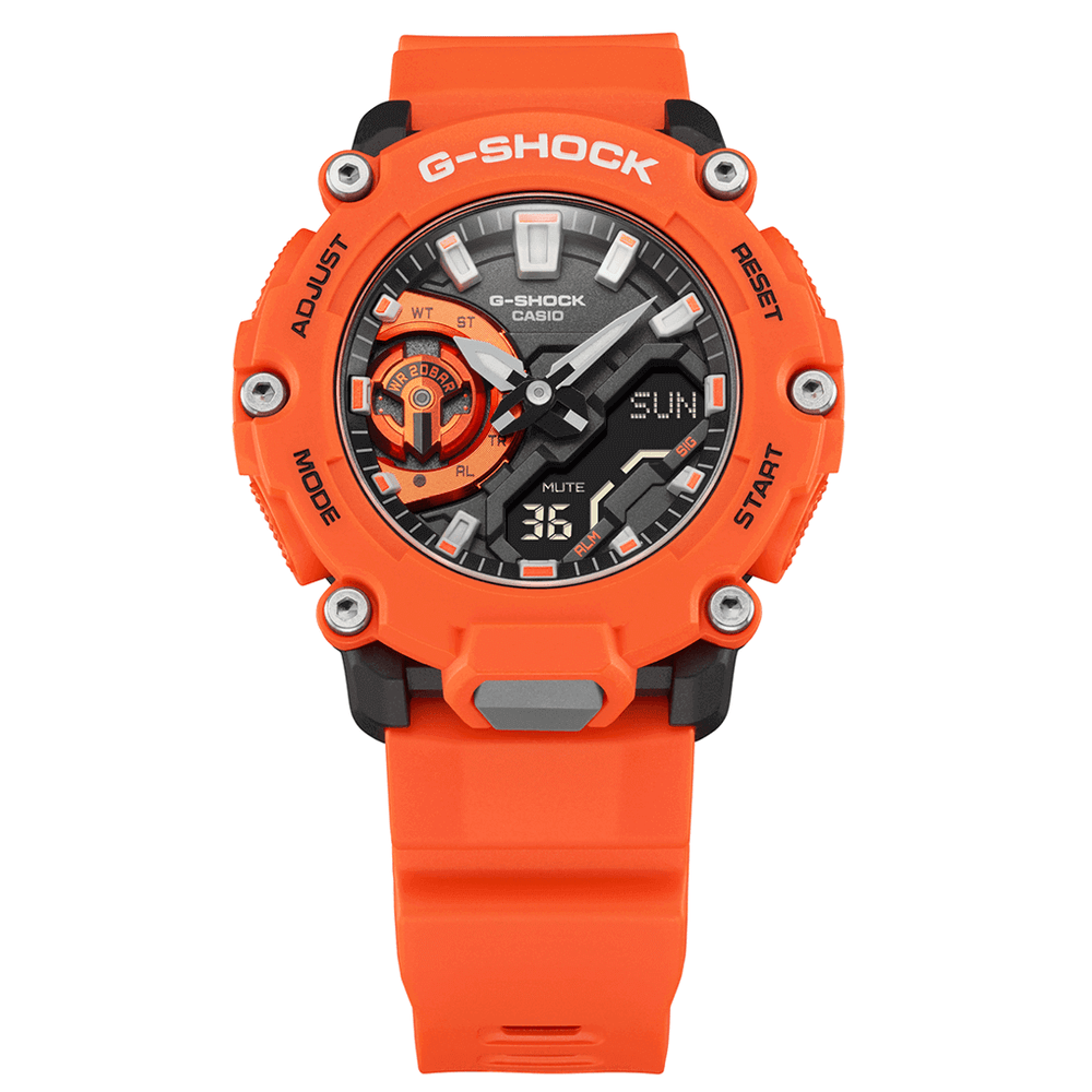 
                      
                        Casio G-Shock Carbon Core Guard Orange Men's Watch
                      
                    