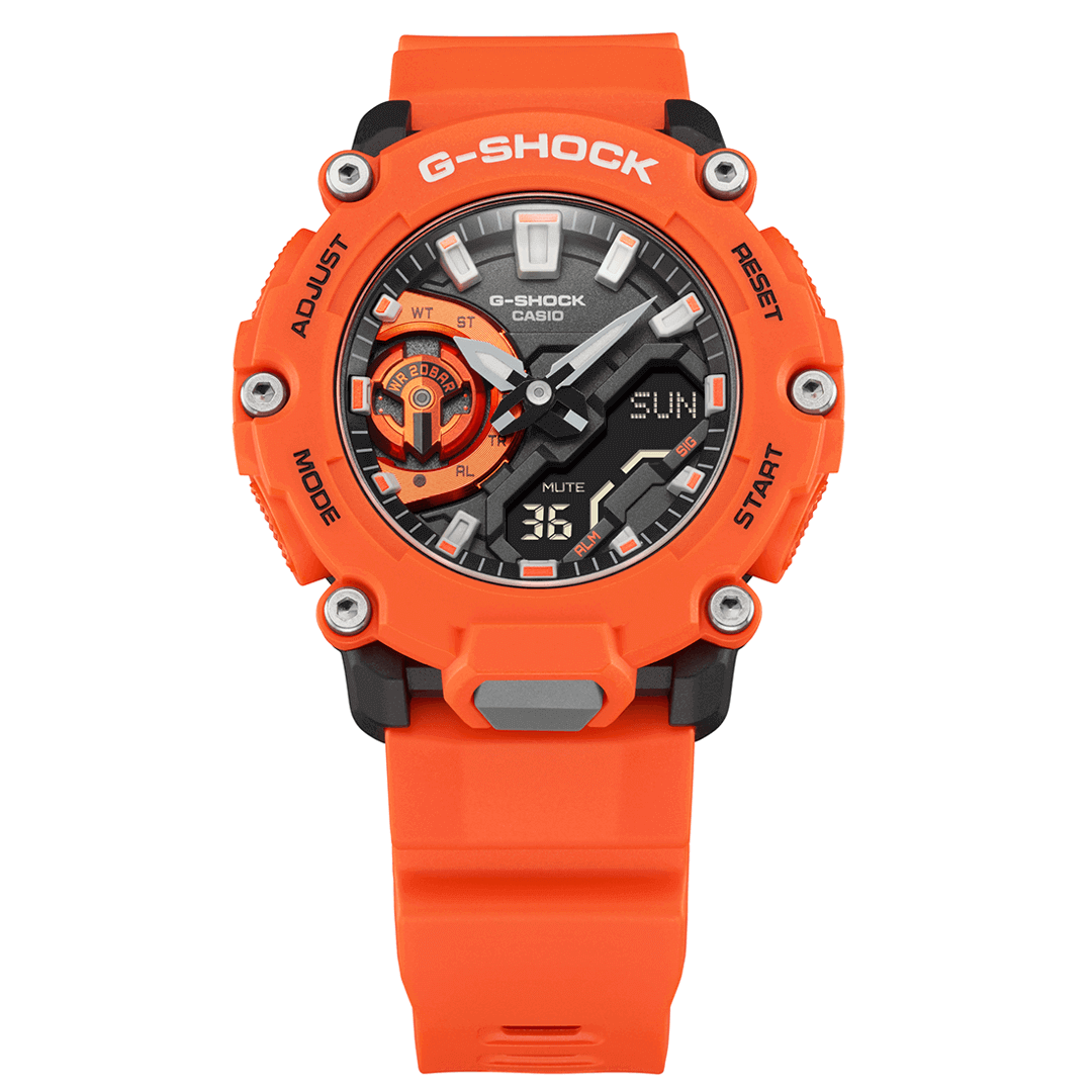 Casio orange watch hot sale
