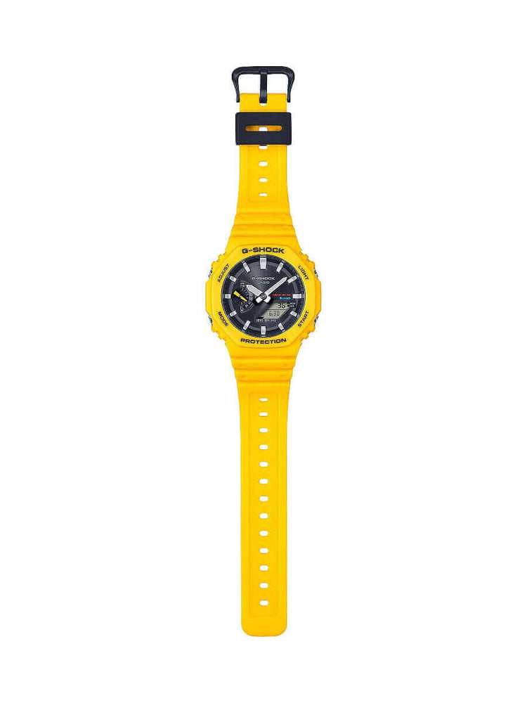 
                      
                        Casio G-Shock Bluetooth®Solar 2100 Series Yellow Watch
                      
                    