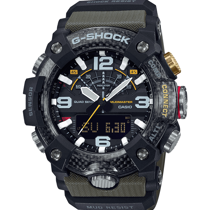 Casio G-Shock Mudmaster Carbon Core Guard Mens Watch