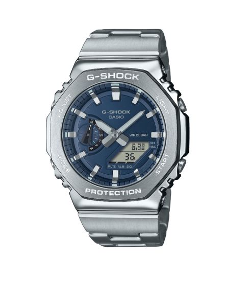 Casio G-Shock GM-2110D-2BER Metal Covered With Metal Band Watch