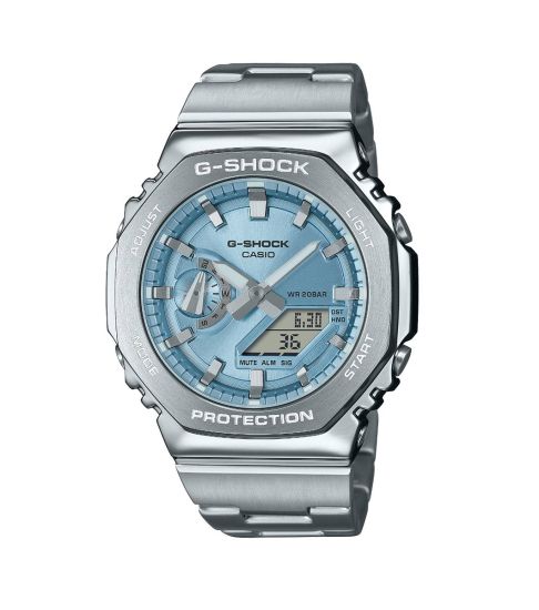 Casio G-Shock GM-2110D-2AER Metal Covered With Metal Band Watch