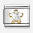 Nomination CLASSIC Gold Cubic Zirconia Star Charm