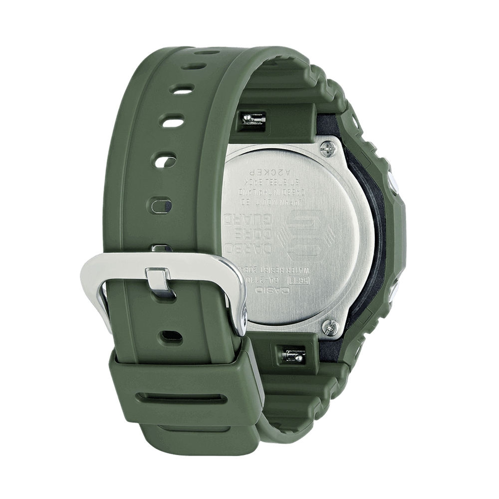 
                      
                        Casio G-Shock Green Layered Bazel Watch
                      
                    