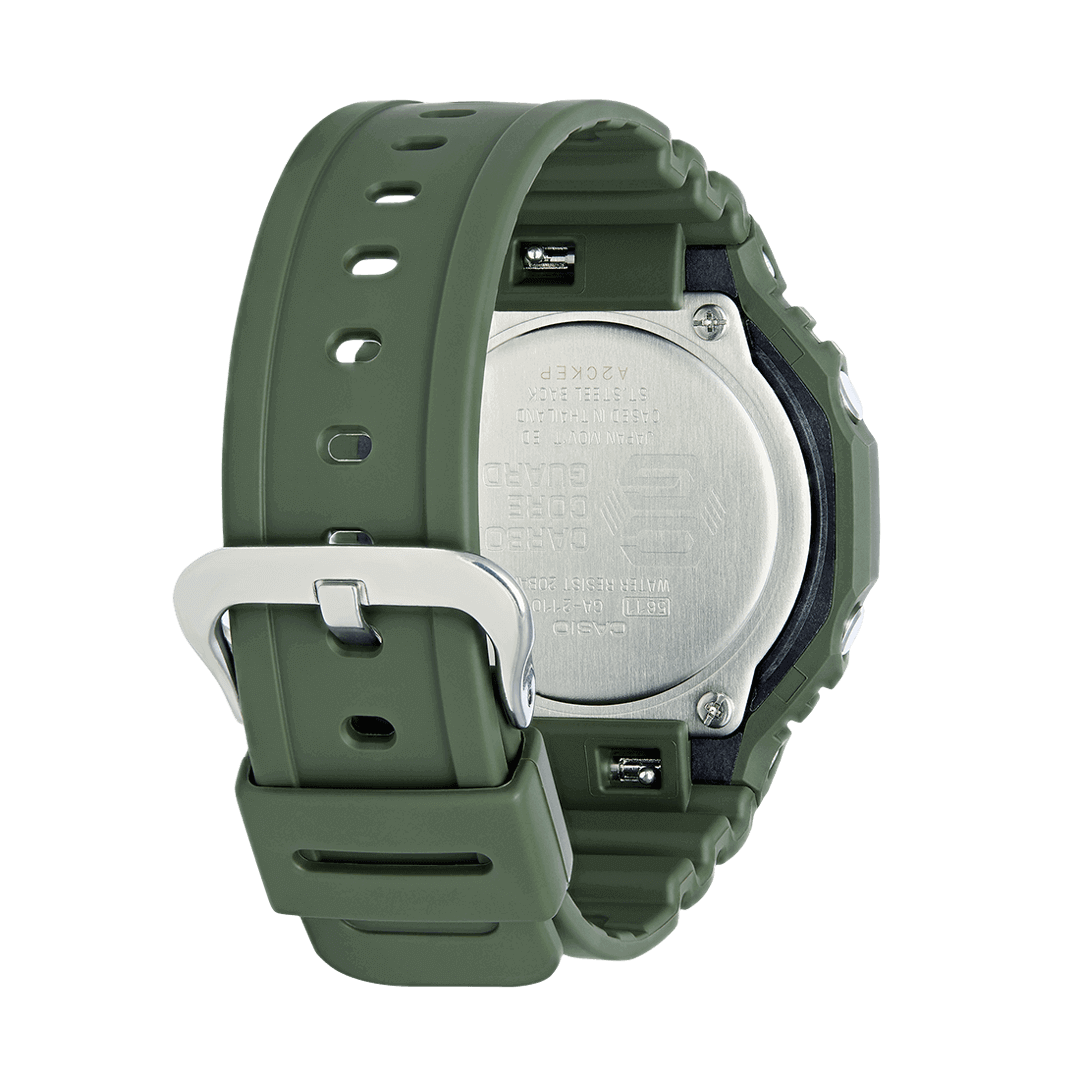 Casio G-Shock Green Layered Bazel Watch