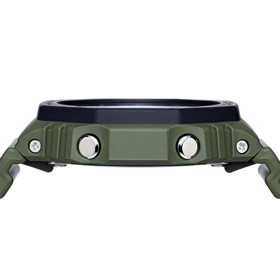 Casio G-Shock Green Layered Bazel Watch