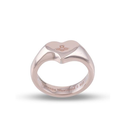 Vivienne Westwood Marybelle Orb Stamp Rose Gold Tone Ring