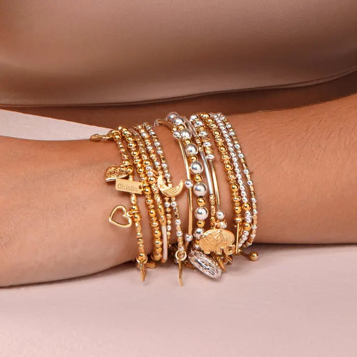 
                      
                        Chlobo Mixed Metal Decorated Elephant Bracelet
                      
                    