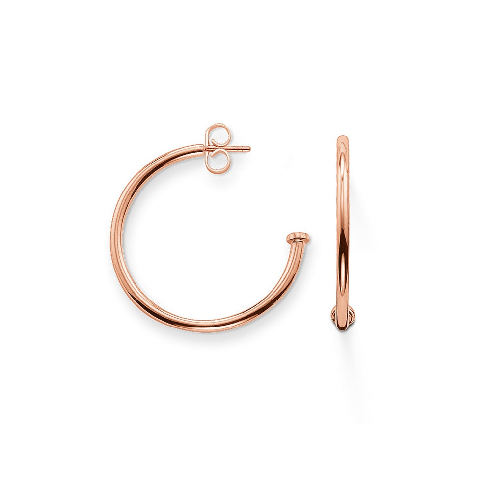 Thomas Sabo Rose Gold Hinged Hoop Earrings