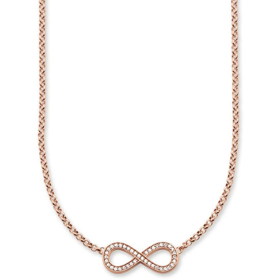Thomas Sabo Rose Gold Infinity Love Necklace