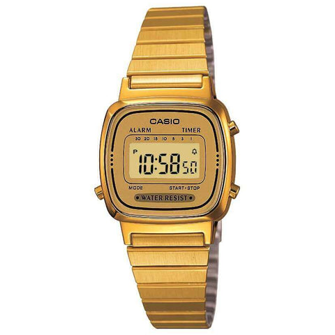 Casio Vintage Gold Tone LA670WEGA-9EF