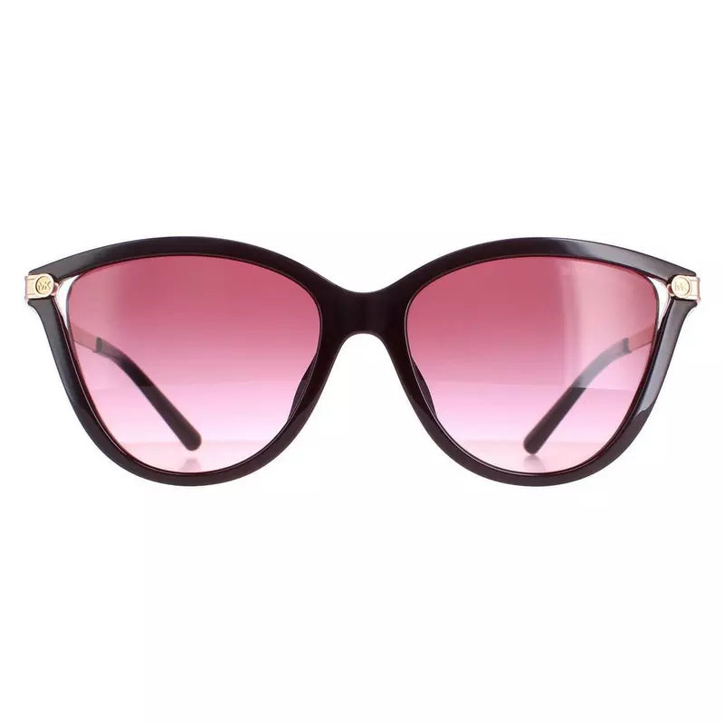 MICHEAL KORS Cat Eye Cordovan Purple Cordovan Gradient MK2139U Women's Sunglasses