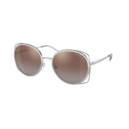 Michael Kors Women's Silver MK 1118B Rialto Sunglasses