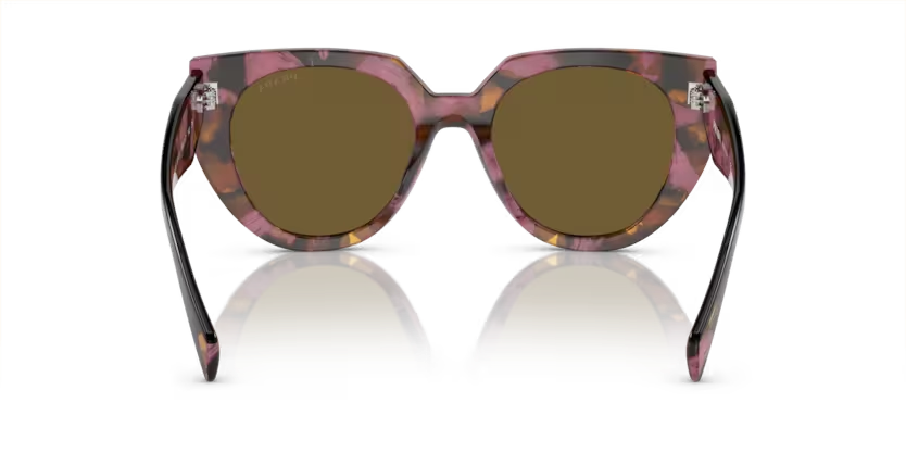 Prada Tortoise Cognac Begonia Dark Brown Sunglasses