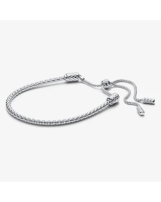 Pandora Moments Studded Chain Slider Bracelet