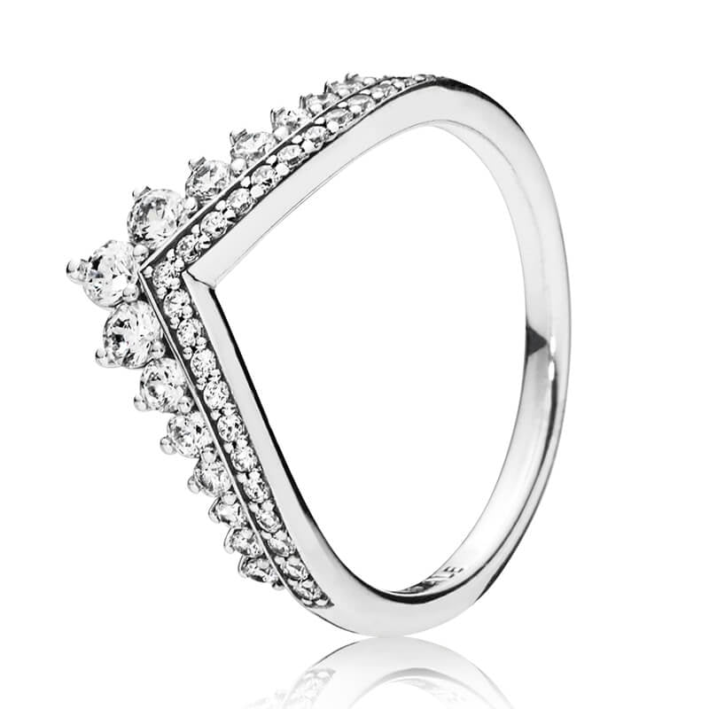 Pandora Princess Wishbone Ring