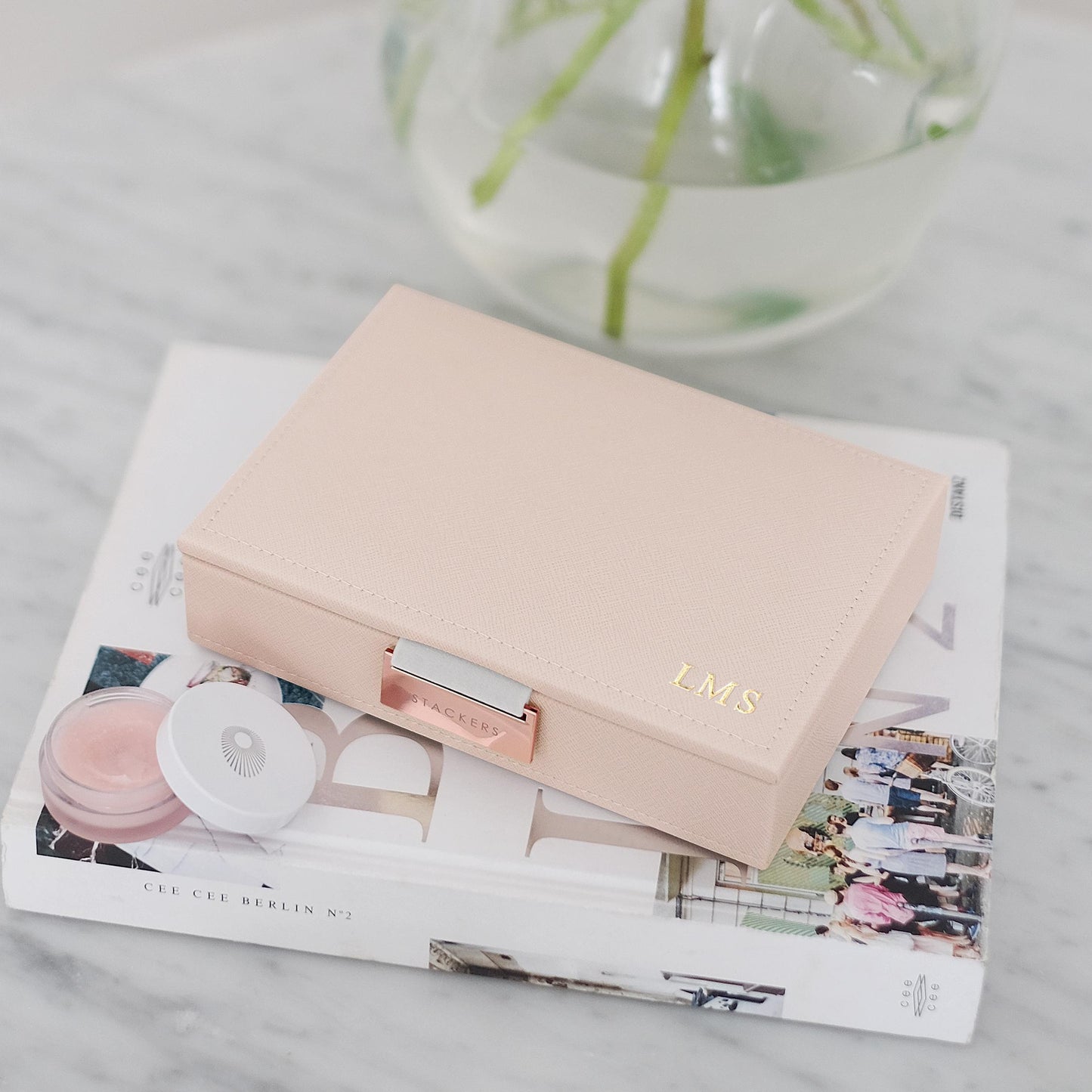 Stackers Mini Jewellery Box - Blush & Rose Gold