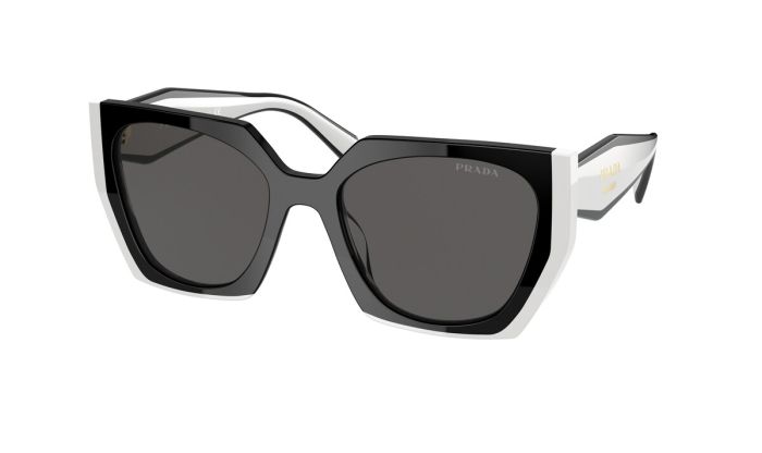 Prada Ladies Black and White Sunglasses - AS SEEN ON J-LO!