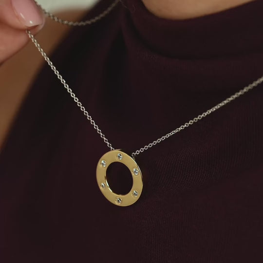 Ti Sento Classic Zirconia Necklace