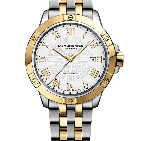 RAYMOND WEIL Tango Classic Men’s Quartz Two-tone Gold Steel Bracelet Watch