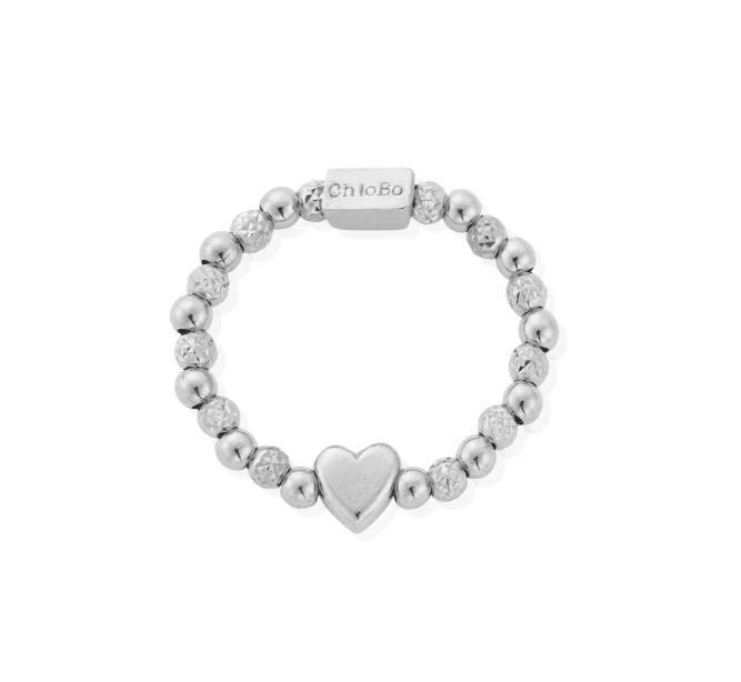 ChloBo Inset Heart Ring