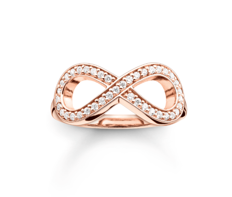 Thomas Sabo Infinity Ring Rose