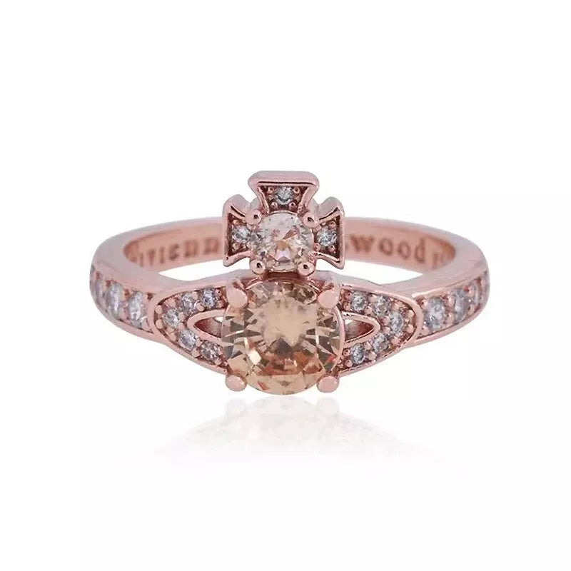 Vivienne Westwood Ismene Ring Rose Gold Tone