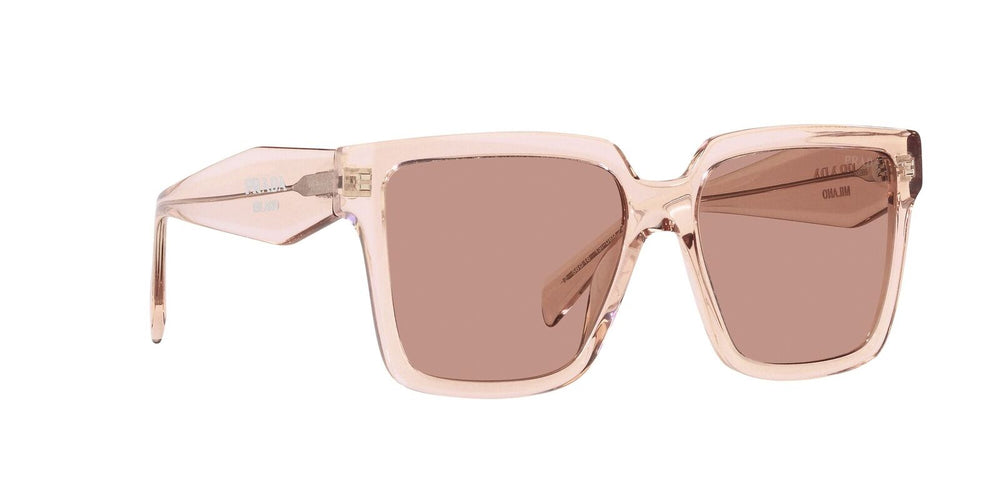 
                      
                        Prada Women's Geranium & Petal Crystal Pink Sunglasses
                      
                    