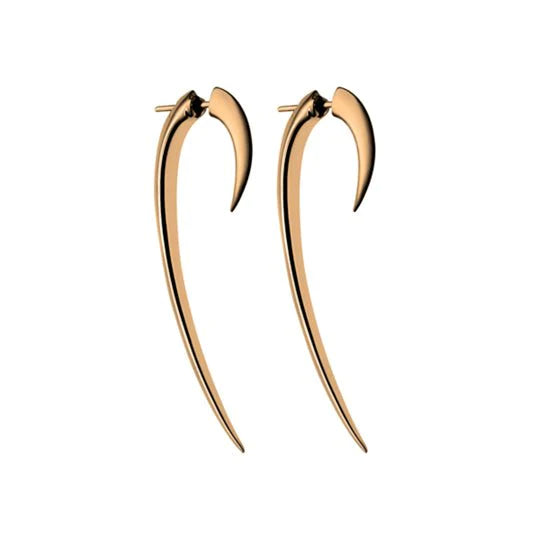 Shaun Leane Hook Rose Gold Vermeil Size 2 Earrings