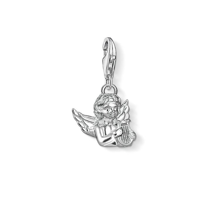 
                      
                        Thomas Sabo Angel & Harp Pendant Charm
                      
                    