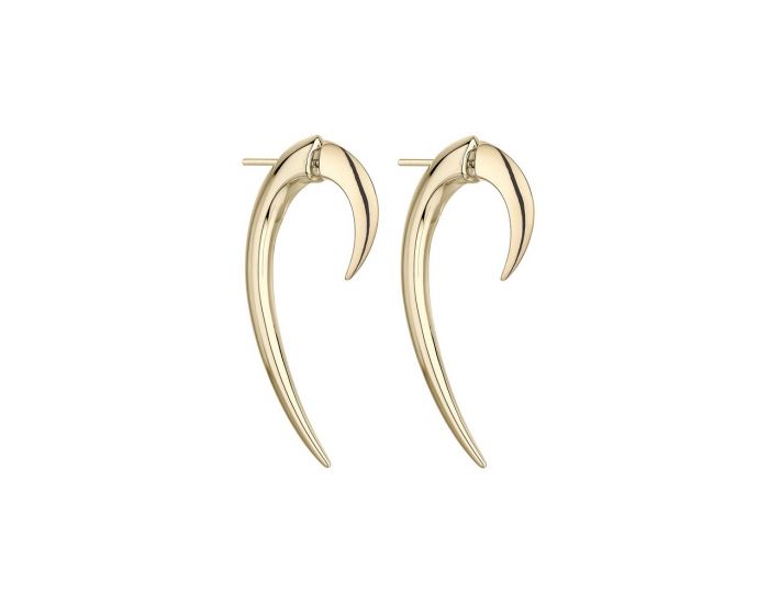 Shaun Leane Yellow Gold Vermeil Hook Earrings