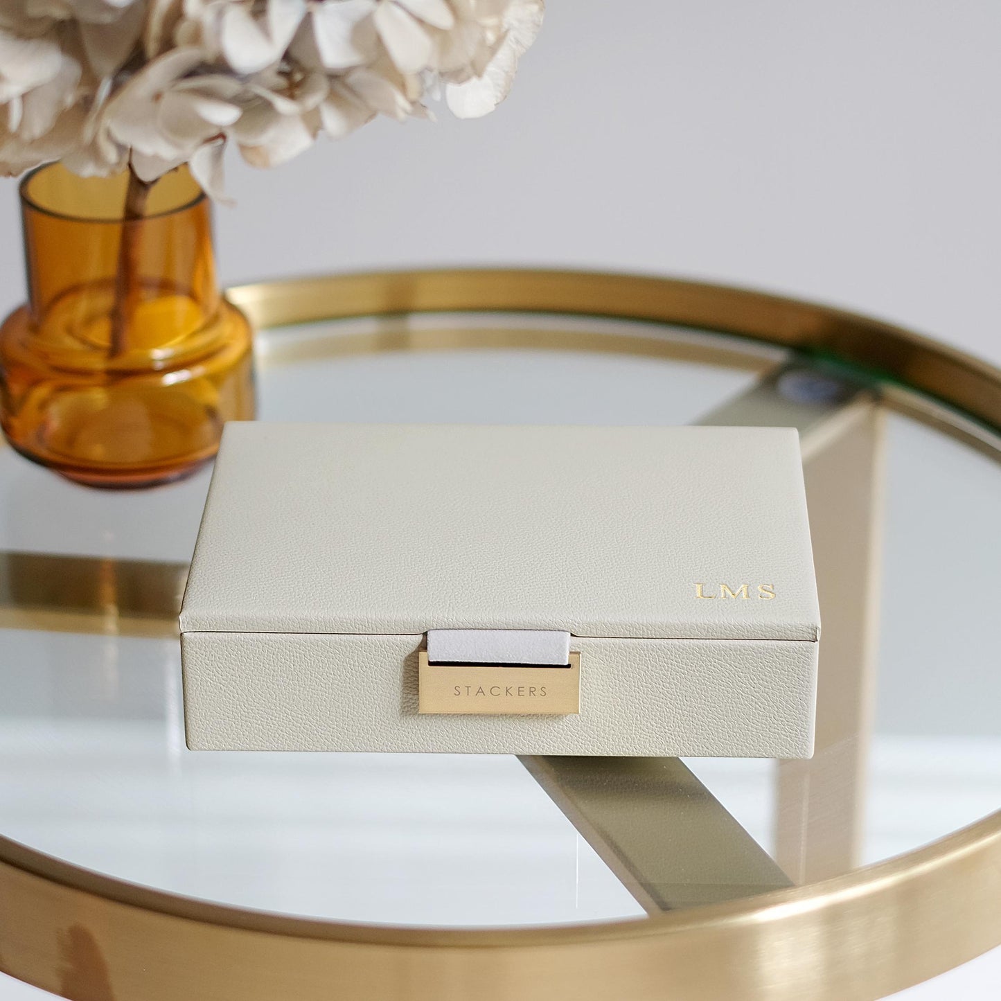 Stackers Mini Jewellery Box - Oatmeal