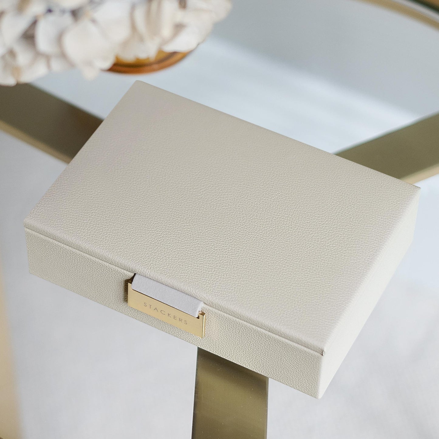 Stackers Mini Jewellery Box - Oatmeal