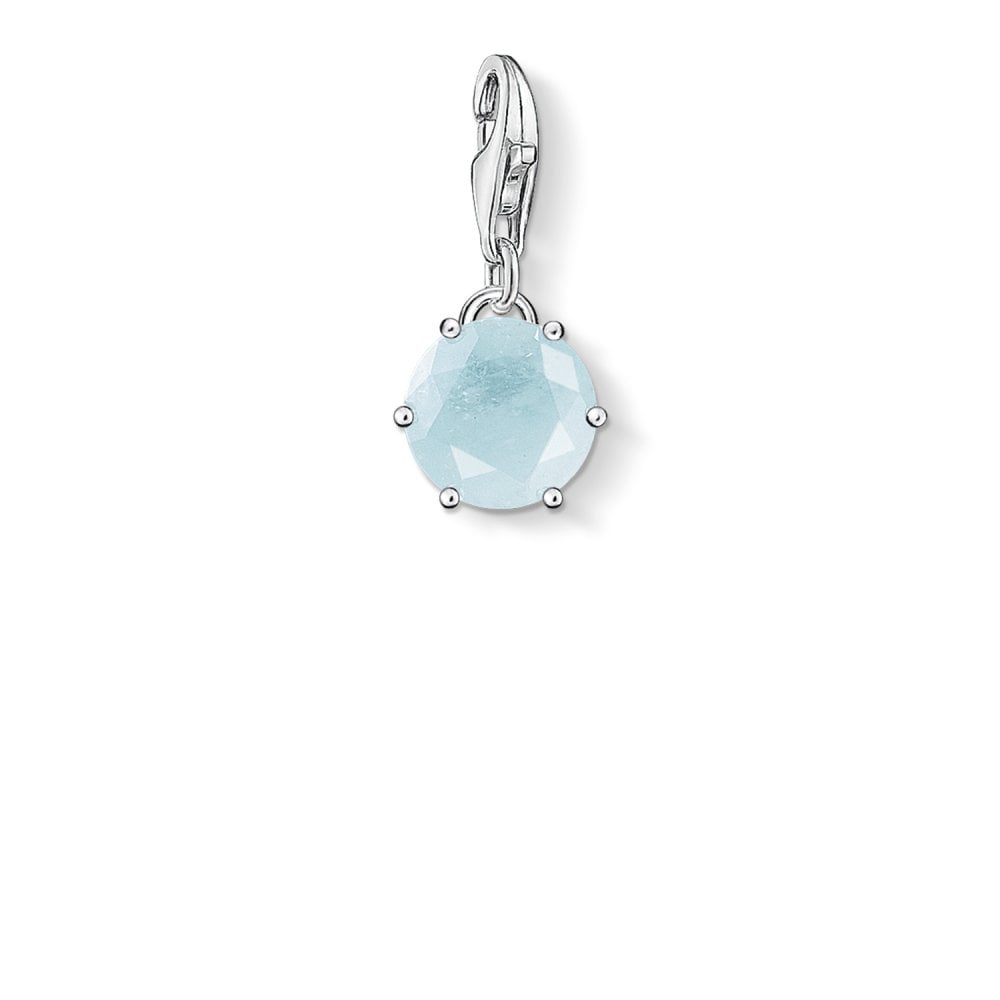 
                      
                        Thomas Sabo Silver March Light Blue Pendant Charm
                      
                    