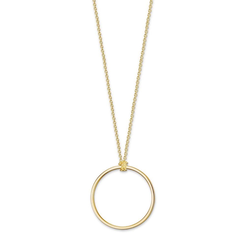 Thomas Sabo Gold Long Minimal Charm Necklace