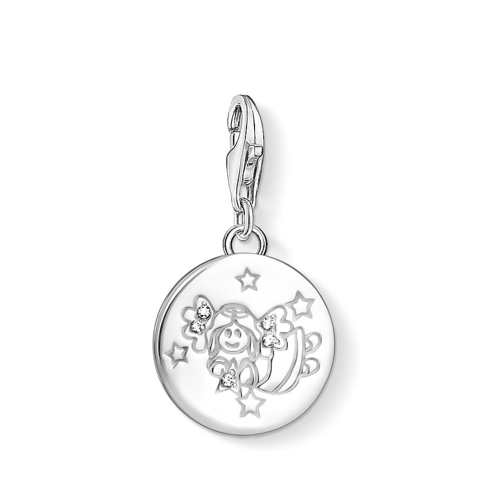 Thomas Sabo Little Angel Disc Pendant Charm