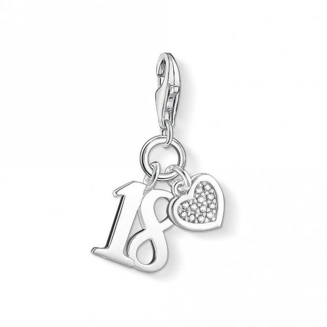 Thomas Sabo Lucky Number 18 Pendant Charm