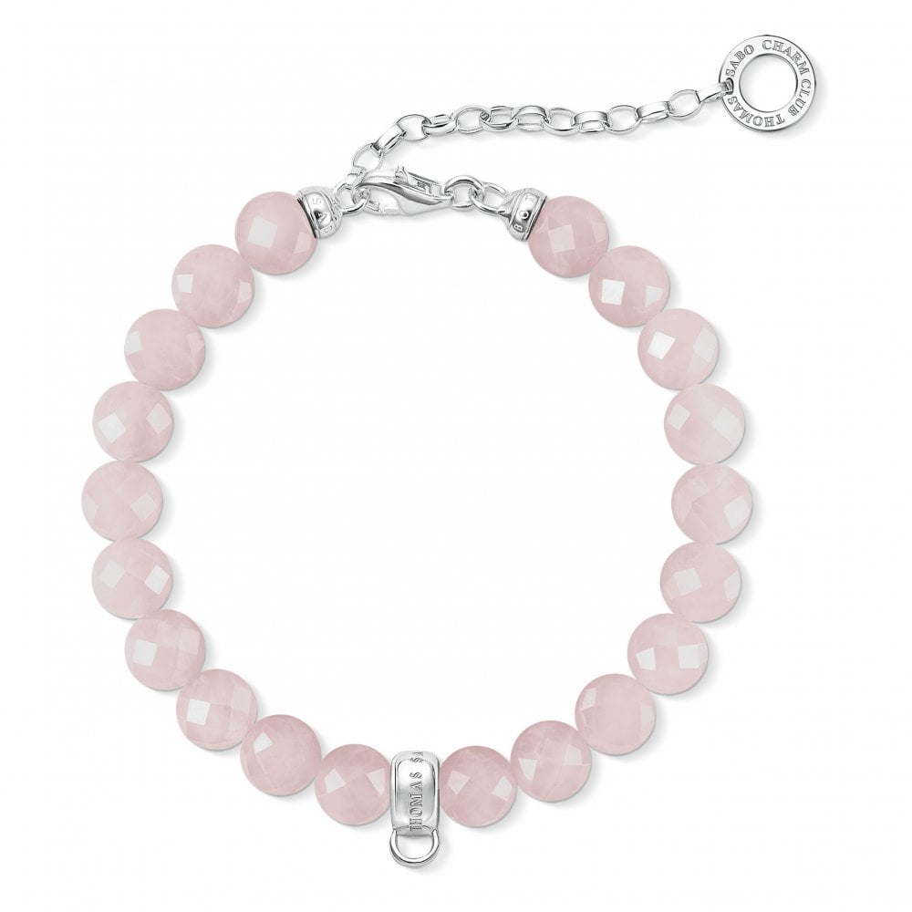 Thomas Sabo Pink Sterling Silver Bracelet