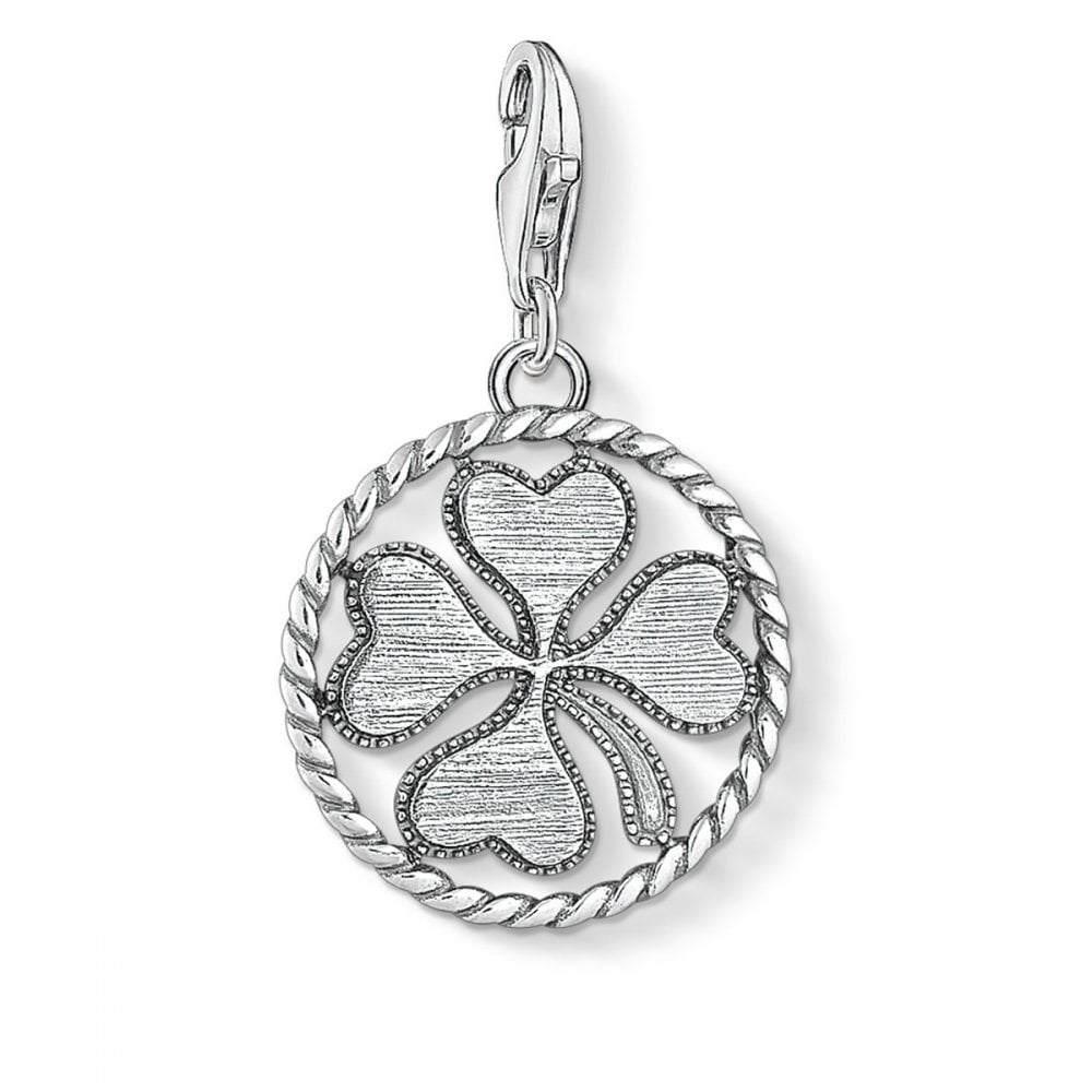 
                      
                        Thomas Sabo Sterling Silver Cloverleaf Coin Pendant Charm
                      
                    