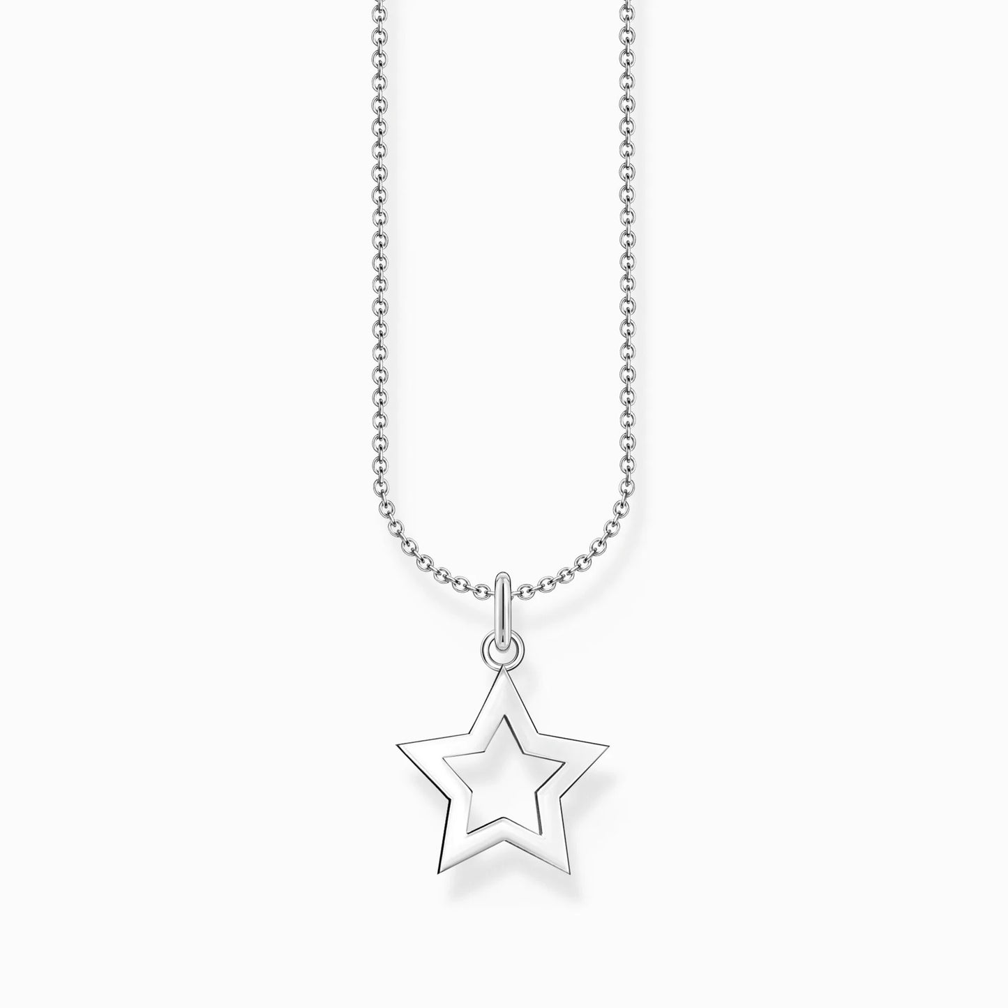 Thomas Sabo Star Pendant Silver Necklace