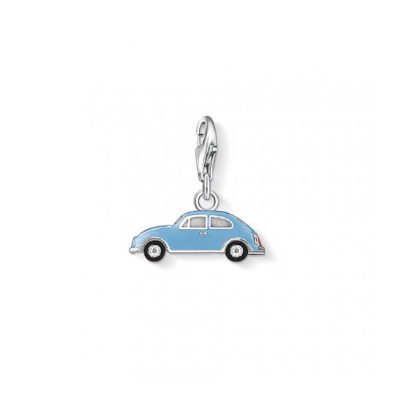 Thomas Sabo Silver Blue VW Beetle Pendant charm