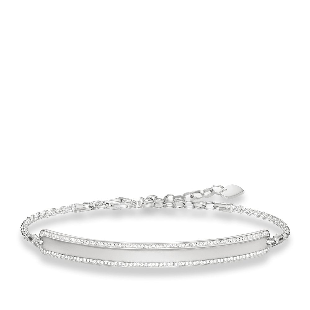 Thomas Sabo Silver Zirconia Bracelet