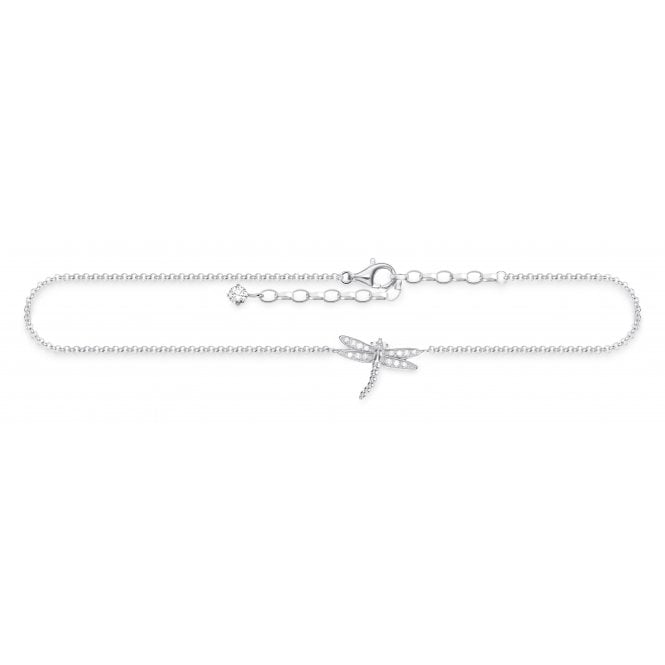 Thomas Sabo Silver Dragonfly Anklet