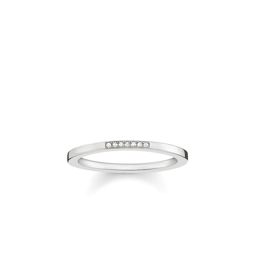 
                      
                        Thomas Sabo Silver Diamond Ring
                      
                    